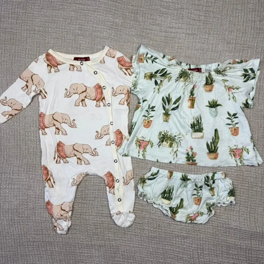 Milkbarn Bamboo Boho Bundle 3-6 Months